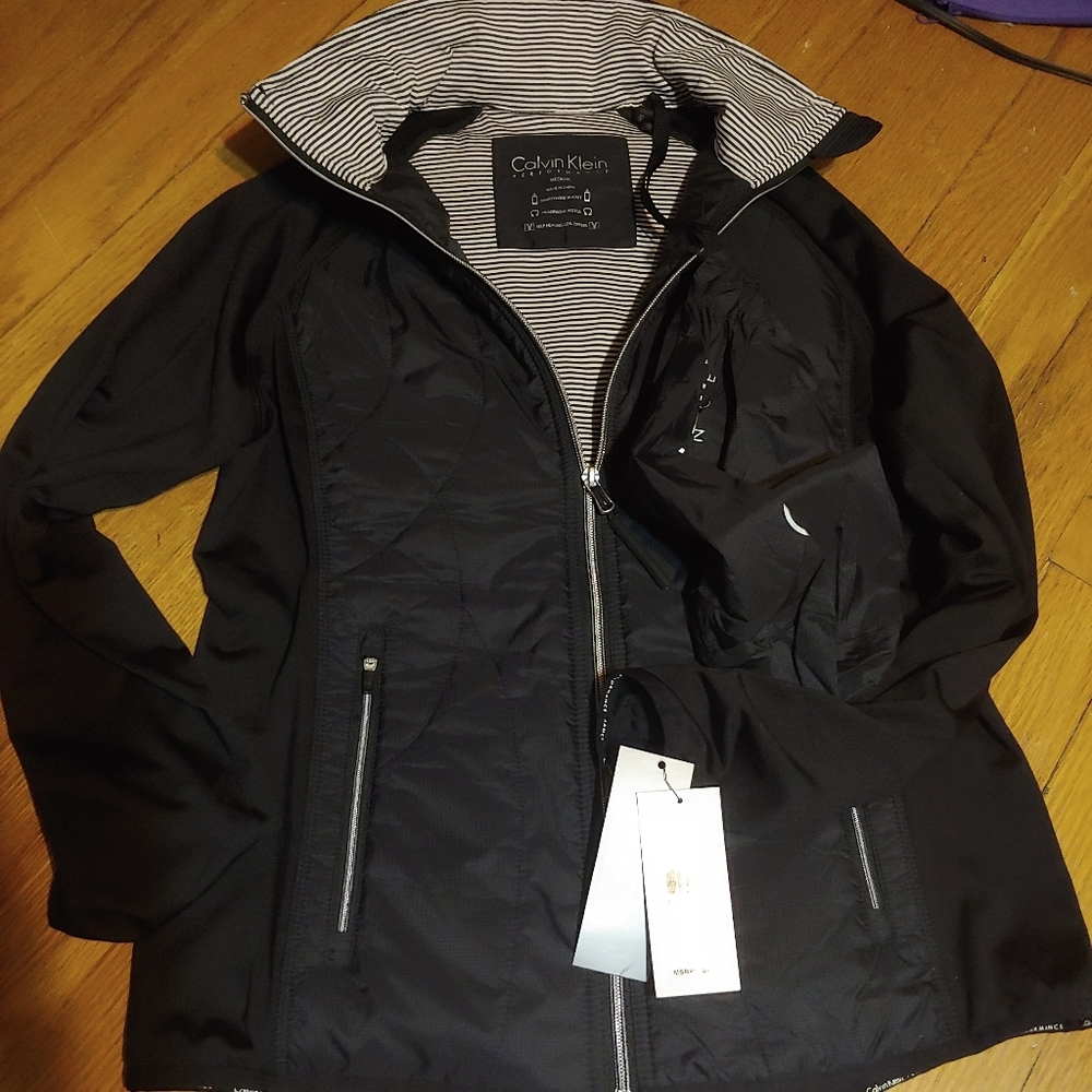 NWT Calvin Klein performance jacket